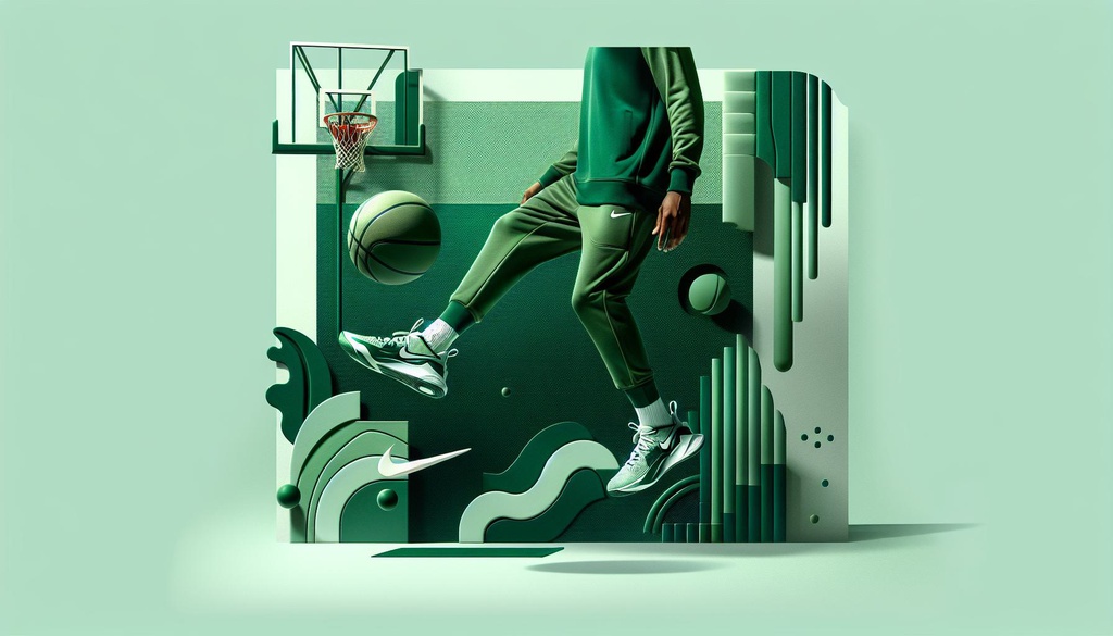 穿越球場的風尚：探索Nike JA Standard Issue Dri-FIT男款綠色籃球運動長褲【standardfitnike】