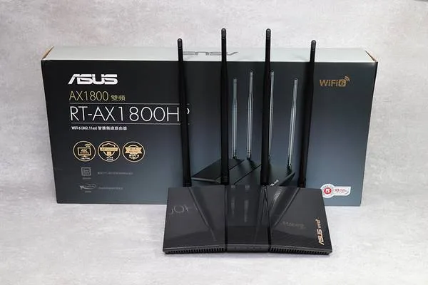 ASUS RT-AX1800HP AiProtection Pro AiMesh WiFi 6 路由器 